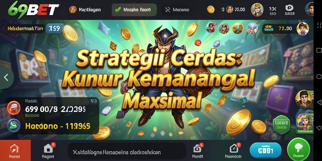 Screenshot utama 69BET menunjukkan pertempuran strategis yang seru.