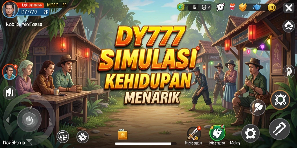 Screenshot utama DY777 menampilkan aksi gameplay simulasi yang menakjubkan.