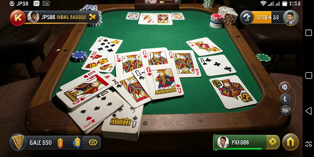 Gameplay seru di <strong>JPS88</strong>, permainan Gaple yang menyenangkan.