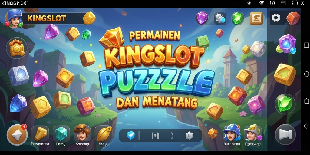 Tampilan gameplay KINGSLOT yang seru dan menantang.