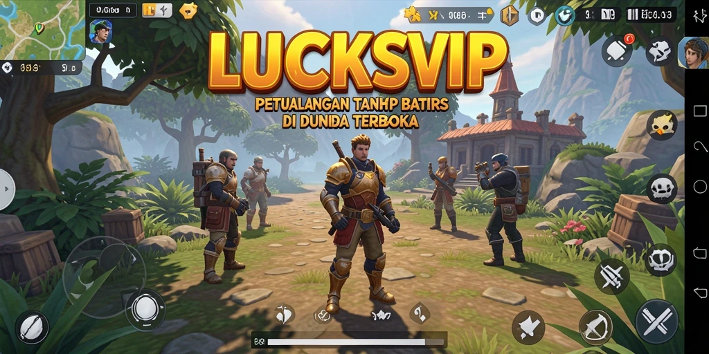 Gameplay seru dalam dunia terbuka LUCKSVIP yang menakjubkan.