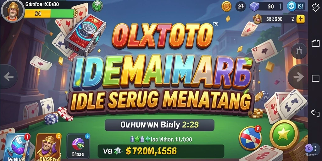 Screenshot OLXTOTO menunjukkan gameplay Idle yang menawan.