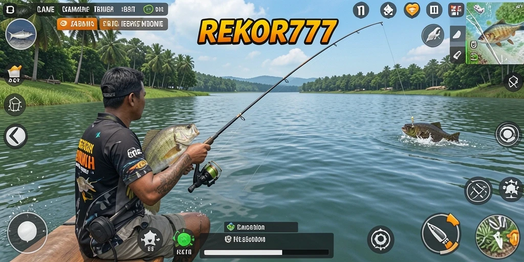 Tangkapan besar dalam permainan Fishing REKOR777 menanti Anda.