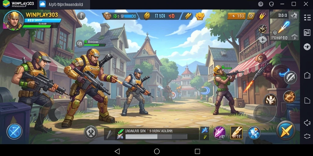 Tampilan utama WINPLAY303 dengan berbagai fitur utility.