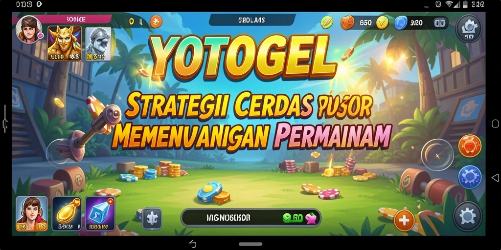 Tampilan menarik dari gameplay strategi YOTOGEL.